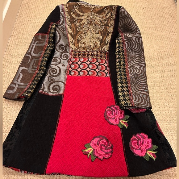 desigual coat jacket size 38 - Picture 3 of 14